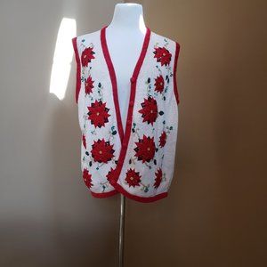 Vintage Christmas Sweater Vest